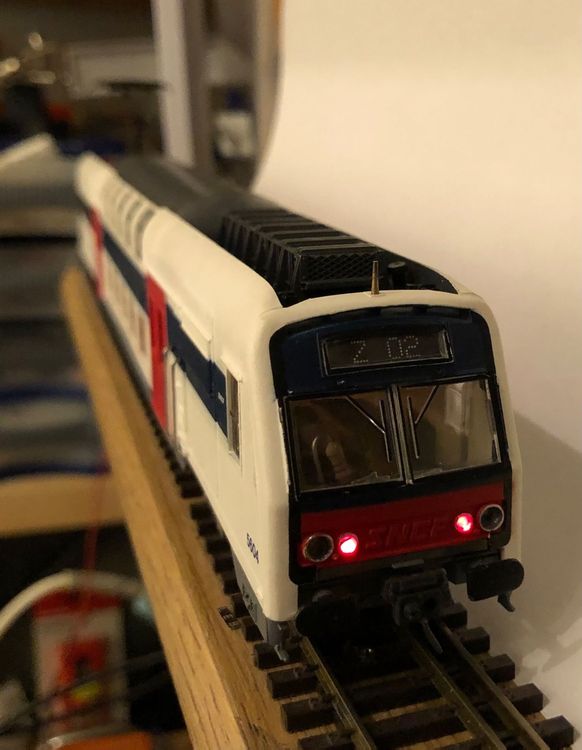 Jouef rame SNCF Z5600, Eclairage LED (Gebraucht) in Etagnières für CHF