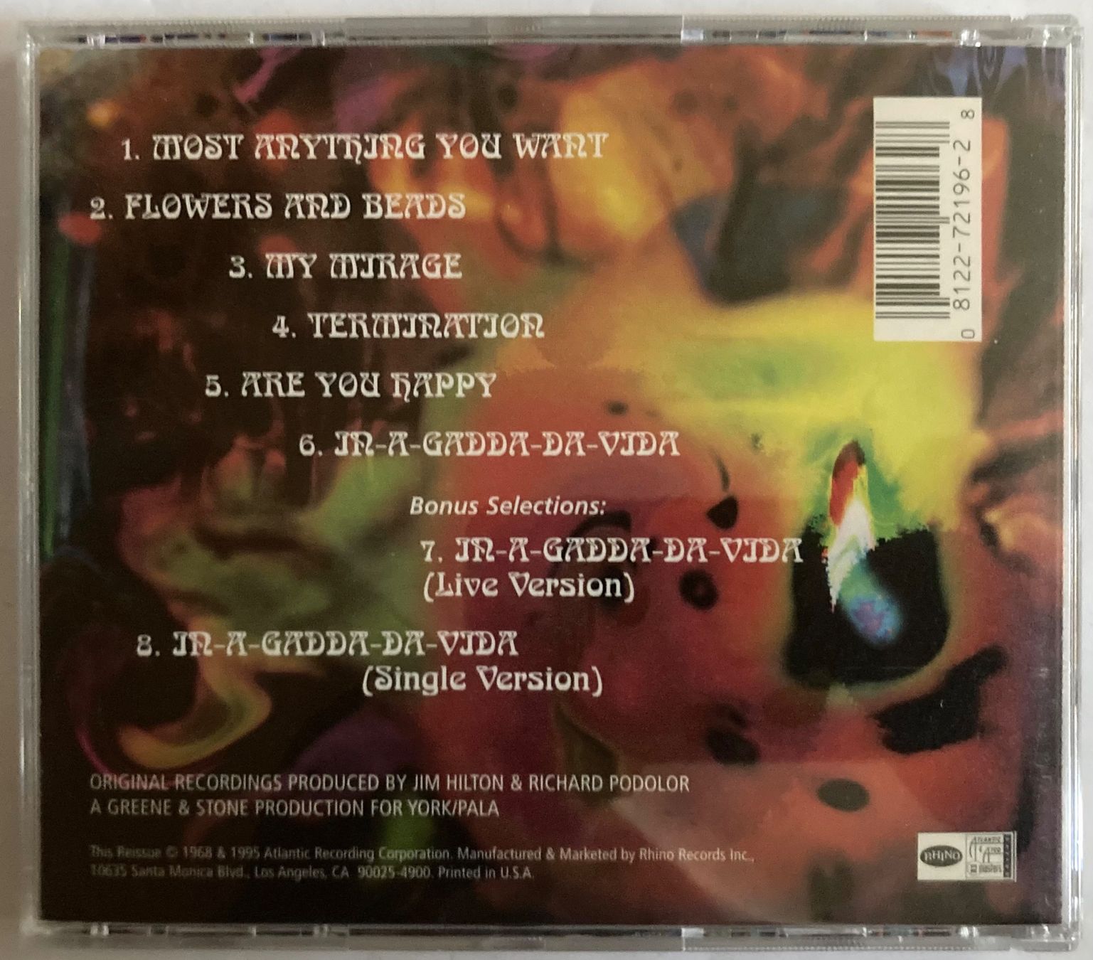 CD: IRON BUTTERFLY - IN-A-GADDA-DA-VIDA – Usato da Poliez-Pittet venduto da Newtown-Records 4
