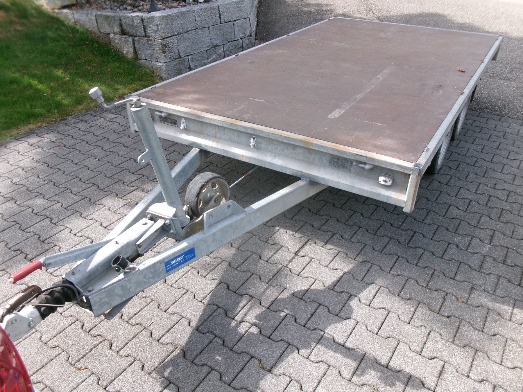 Anhänger: 3 To Hochlader Brücke Autotransportrer – Gebraucht aus Muhen von Bschaf 5