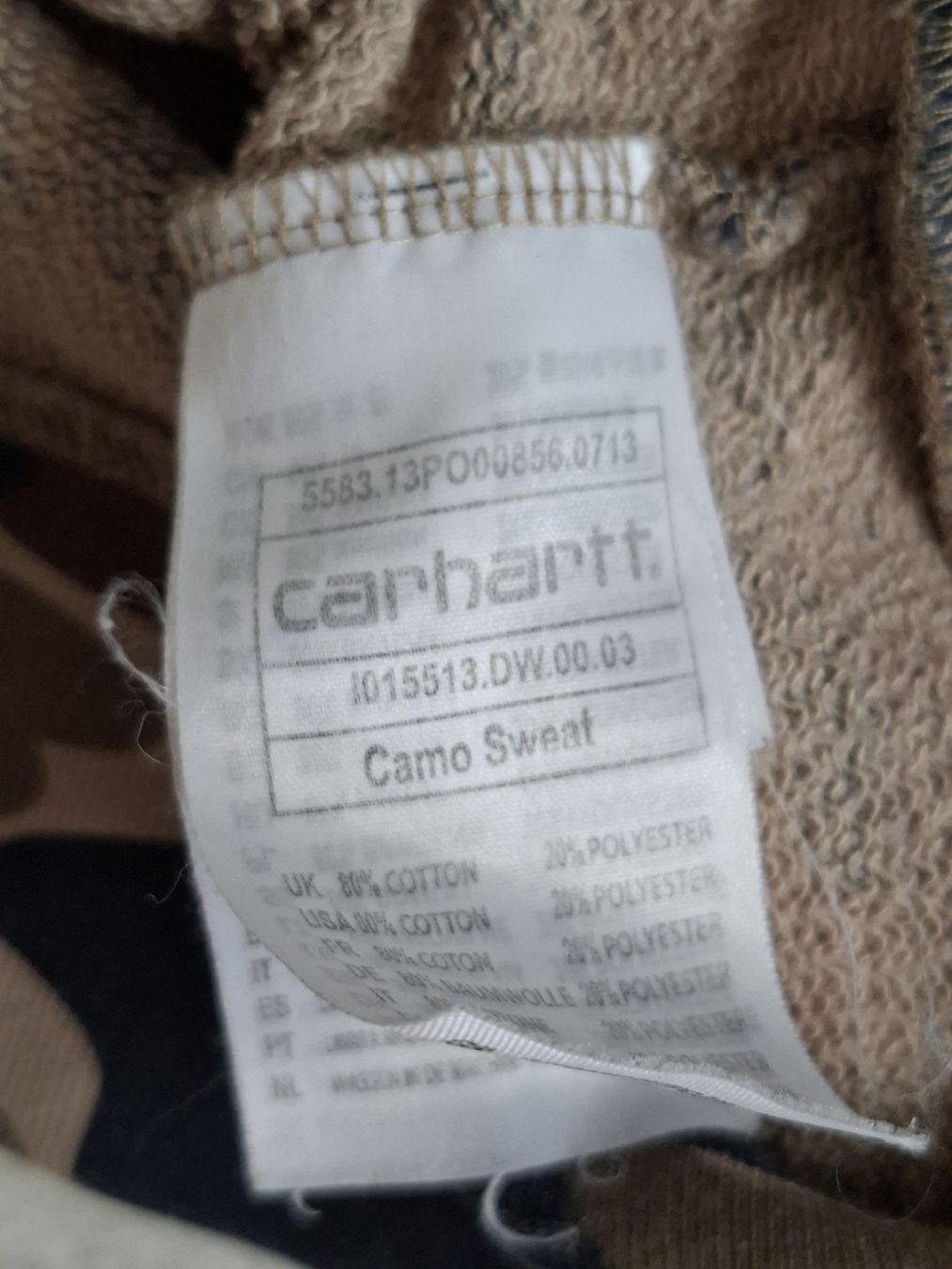 Carhartt Maglioni & Felpe: Carhartt Sweatshirt Camouflage – Usato da Renens VD venduto da ser_j2fn 5