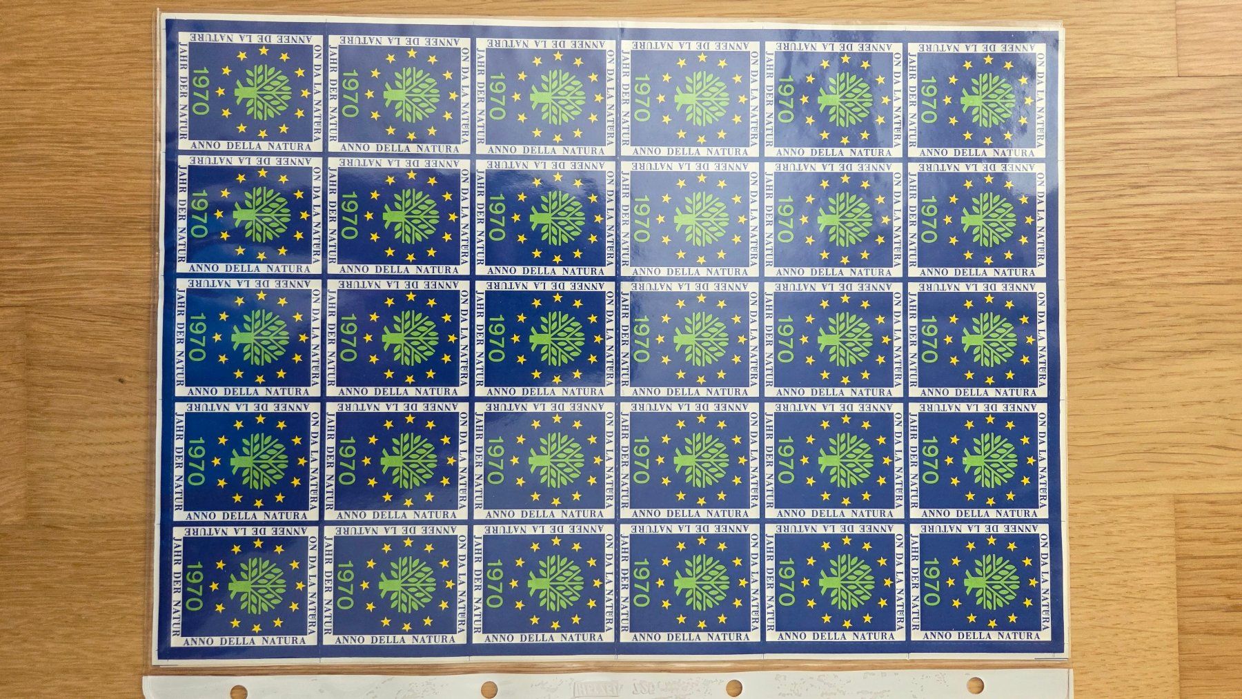Alle Briefmarken: Lot Bogen mit Vignetten – Gebraucht aus Muri b. Bern von Nydegg3 5