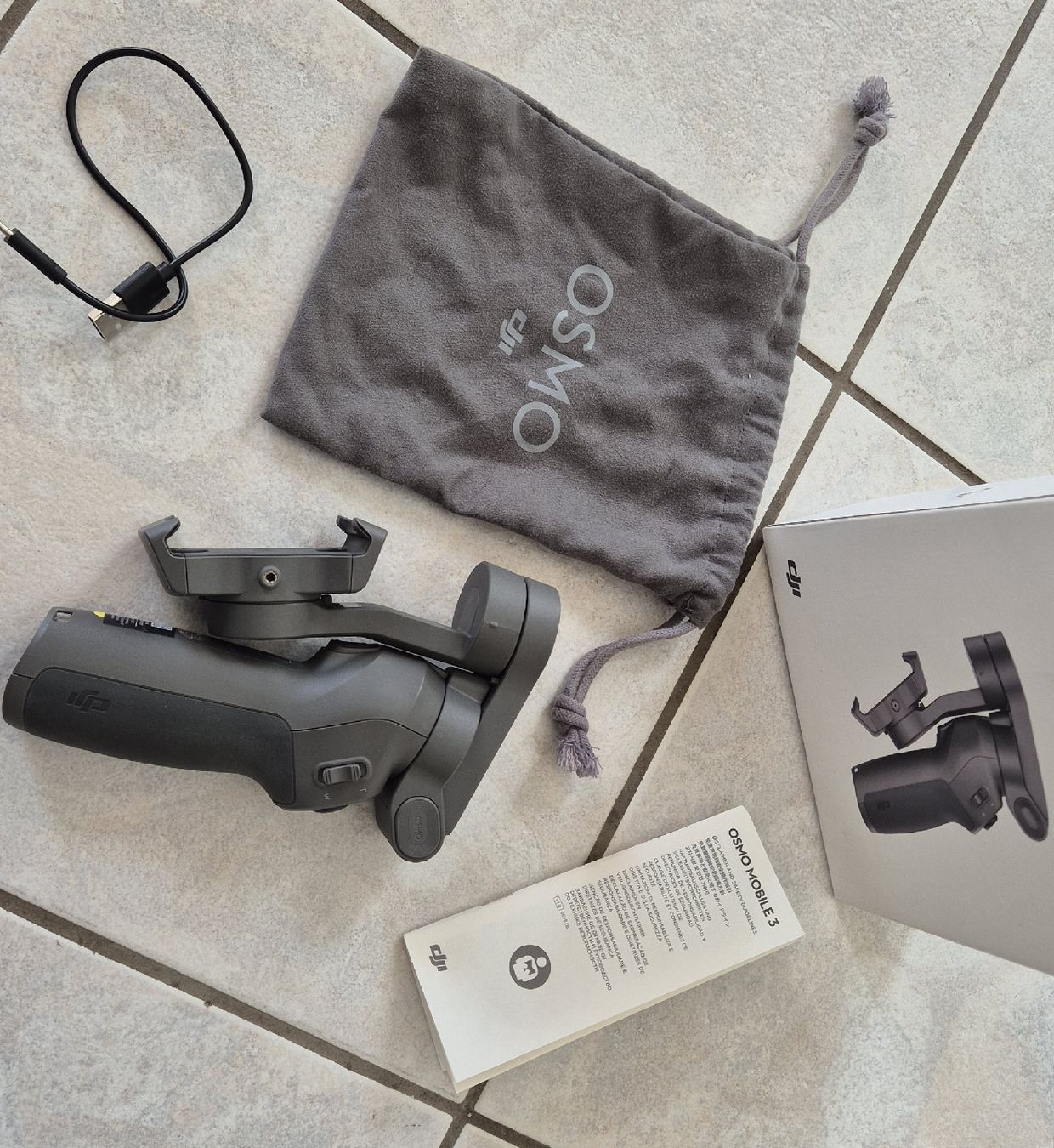 DJI Sonstiges Zubehör: Osmo DJI mobile 3,  stabilisateur mobile – Neu (gemäss Beschreibung) aus Syens von Adso4 2