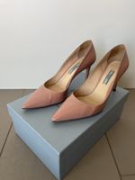 Prada Pumps Leder rosa spitz getragen guter Zustand