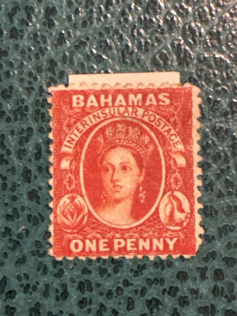 Tutti i francobolli: Timbre Bahamas Interinsular Postage 1 Penny rouge usagé – Nuovo (secondo la descrizione) da Carouge GE venduto da irma016