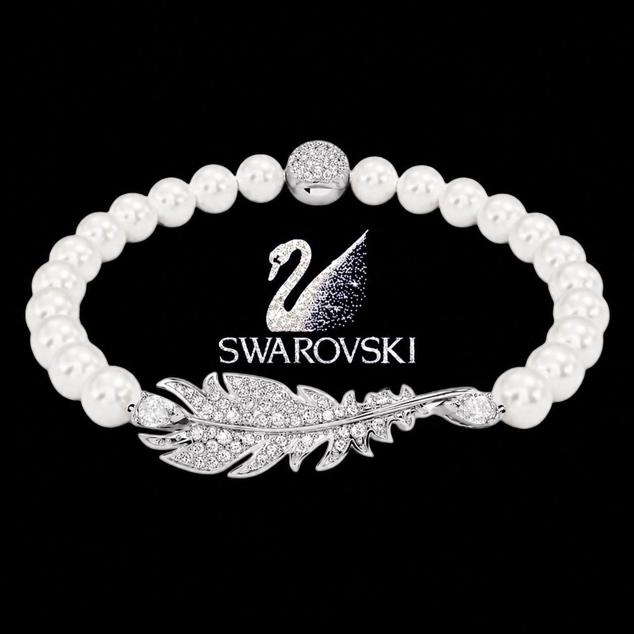 Swarovski Bracelets: SWAROVSKI ARMBAND PERLEN SILBER – Neuf (Voir description) à LUZERN par modeundlifestyle 4