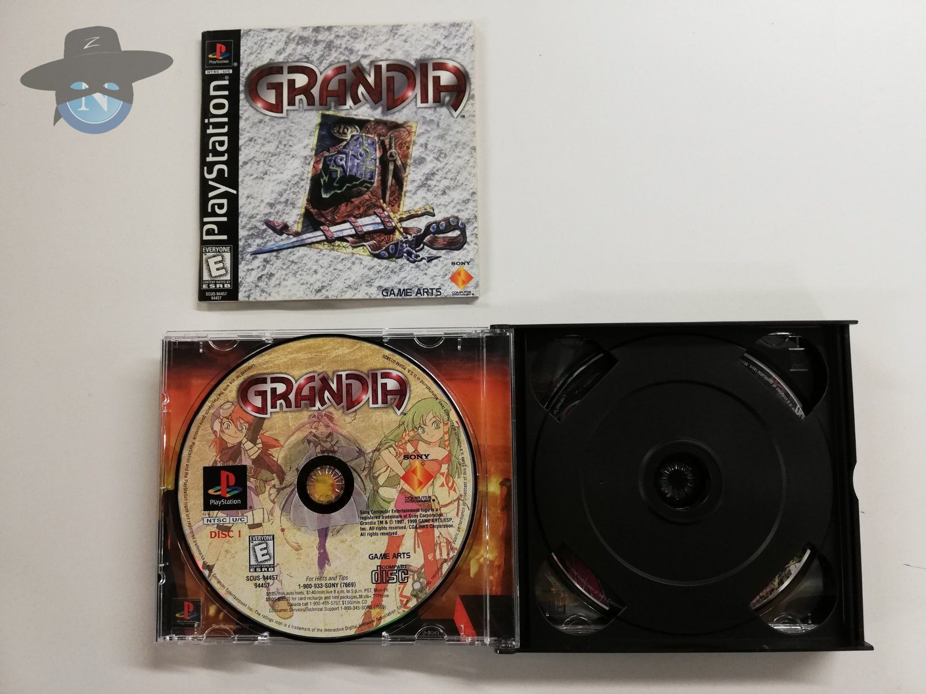 Sony Giochi: Grandia        / USA / PS1 Playstation 1 – Usato da St. Gallen venduto da zorro_dc 2