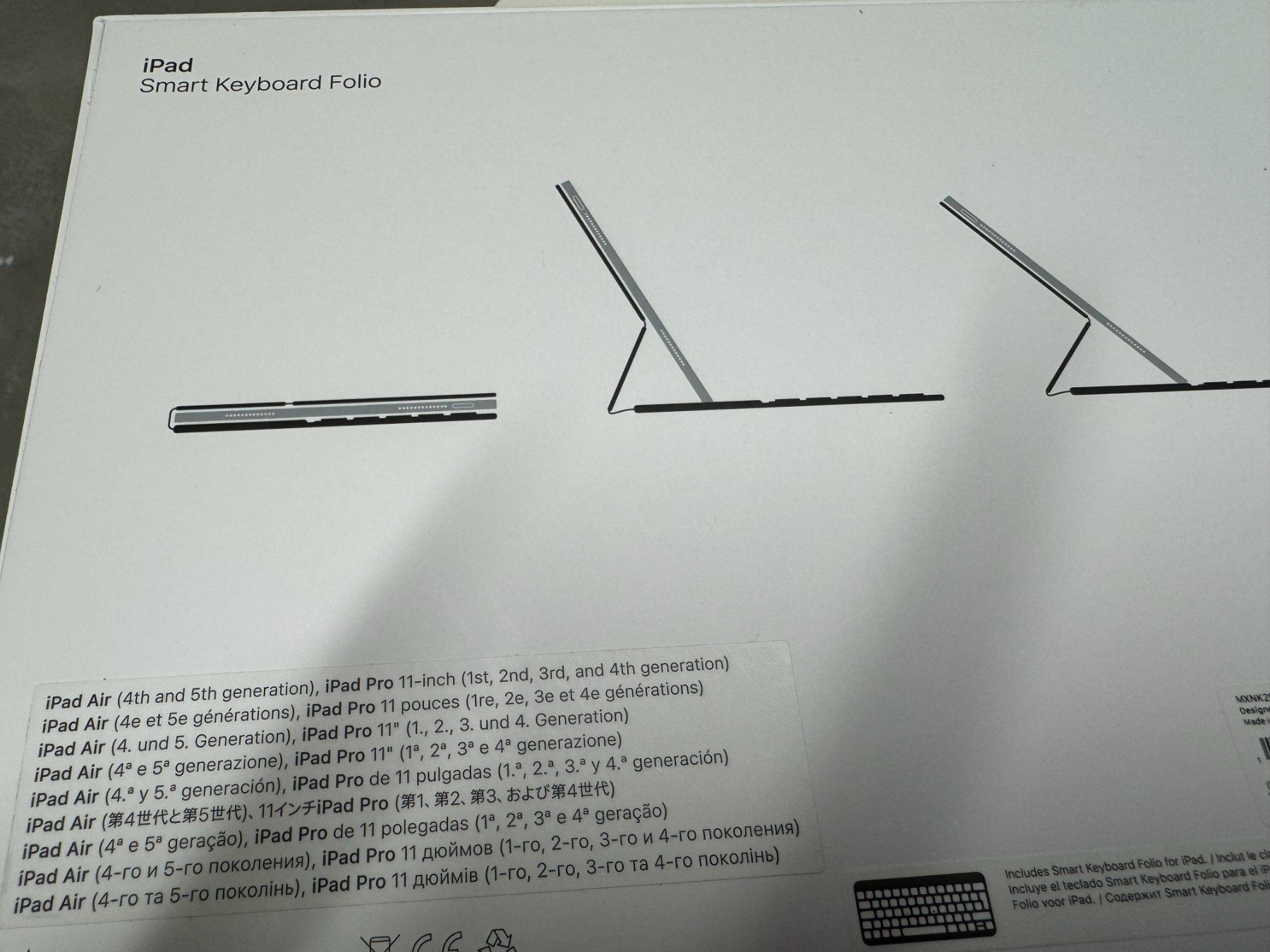 Claviers: Smart Keyboard Folio neu – D'occasion à Niederrohrdorf par ursgut-vinyl 1