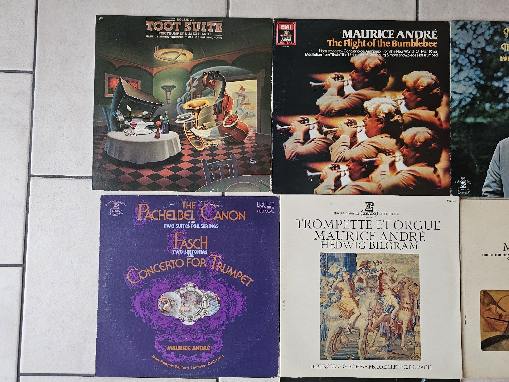 Dischi in vinile: 7x  Maurice André Schallplatten – Usato da Schneisingen venduto da backstore24 1