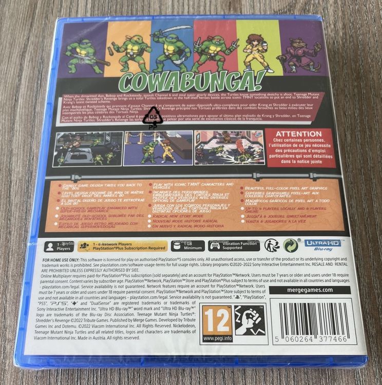 Teenage Mutant Ninja Turtles Shredder's Revenge PS5 Kaufen auf Ricardo