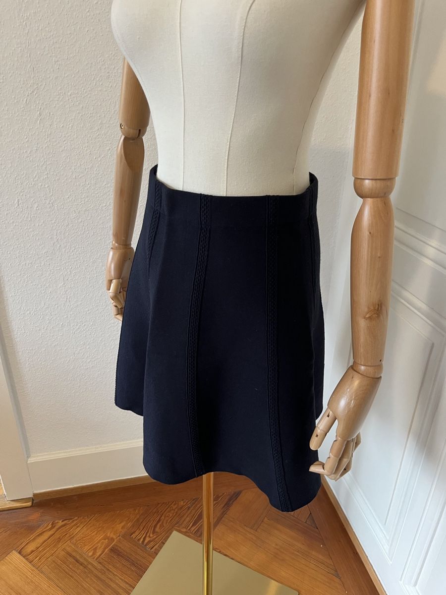 Zara Gonne: Zara Basic Blue Skirt - Size S - Excellent Condition! – Usato da Mies venduto da Nib2011 2