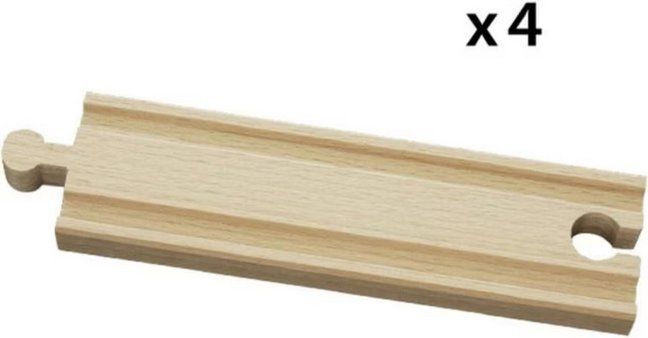 Brio Giocattoli: BRIO 33334 Mittlere gerade Gleise – Nuovo e nell'imballaggio originale da Oensingen venduto da Liquidations-Shop 1