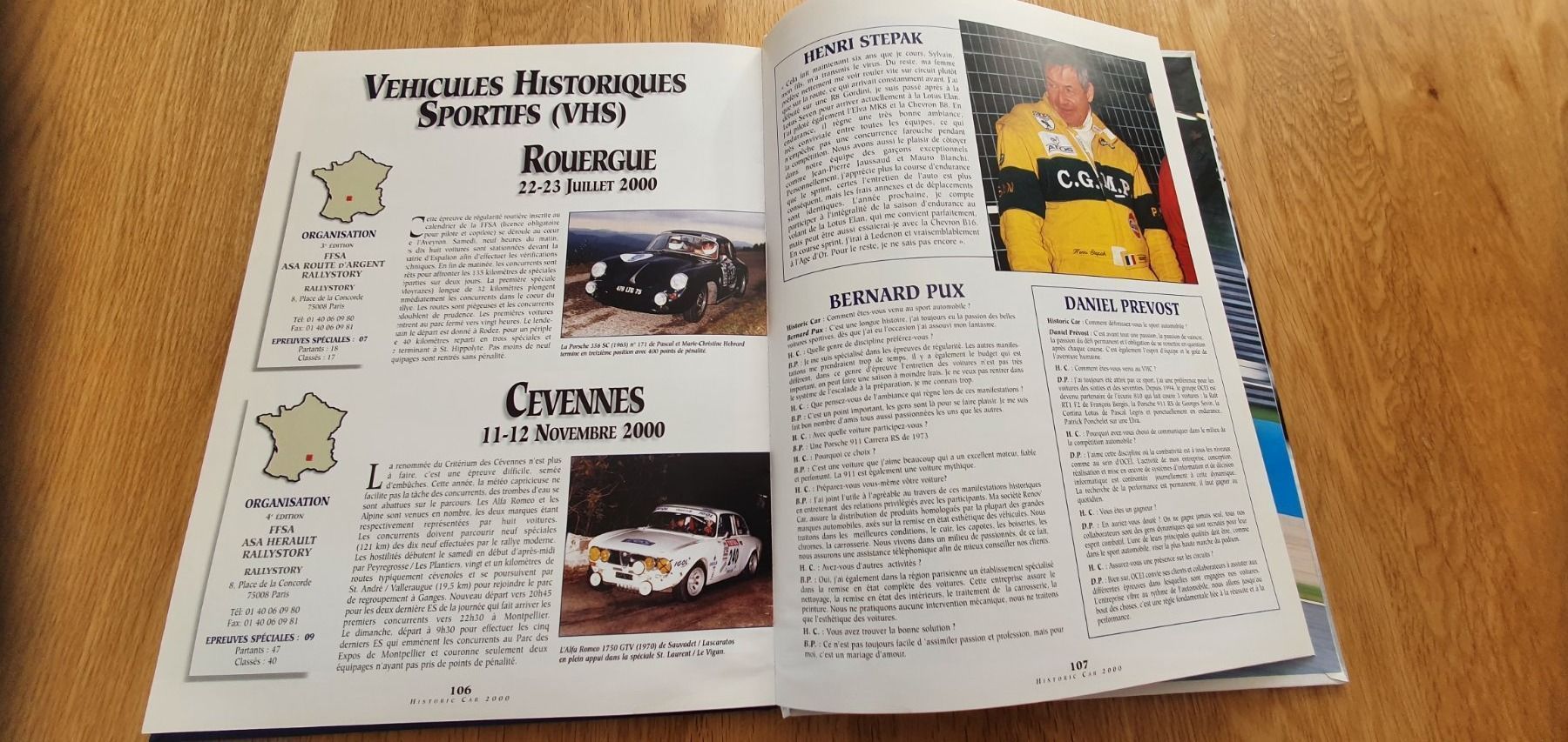 Bücher: Livre Historic car saison 2000 – Gebraucht aus Moutier von gvmv 4