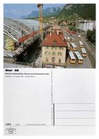 Chur alte Postautostation Postauto Saurer RH Bahn RhB ABDe