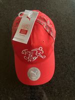 Puma Kappe Schweiz Offizielles Lizenzprodukt rot OSFA