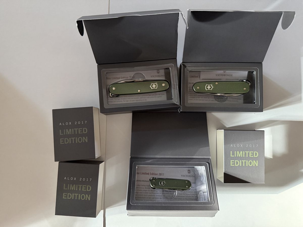 Victorinox Taschenmesser: Victorinox Alox Limited Edition 2017 – Neu (gemäss Beschreibung) aus Schwyz von Aasterix