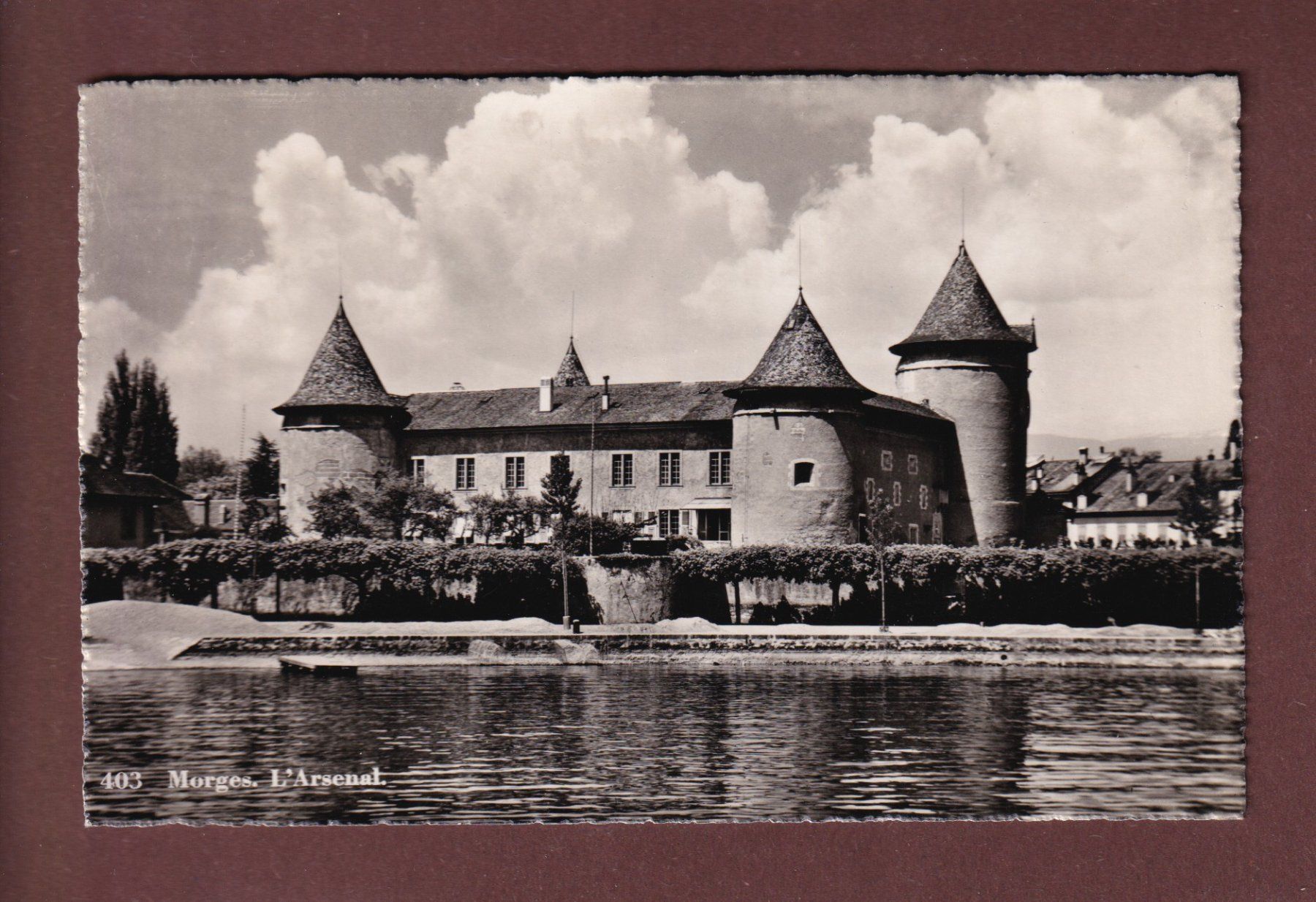 Ansichtskarten: MORGES - Arsenal – Gebraucht aus Pully von nicecards-shop