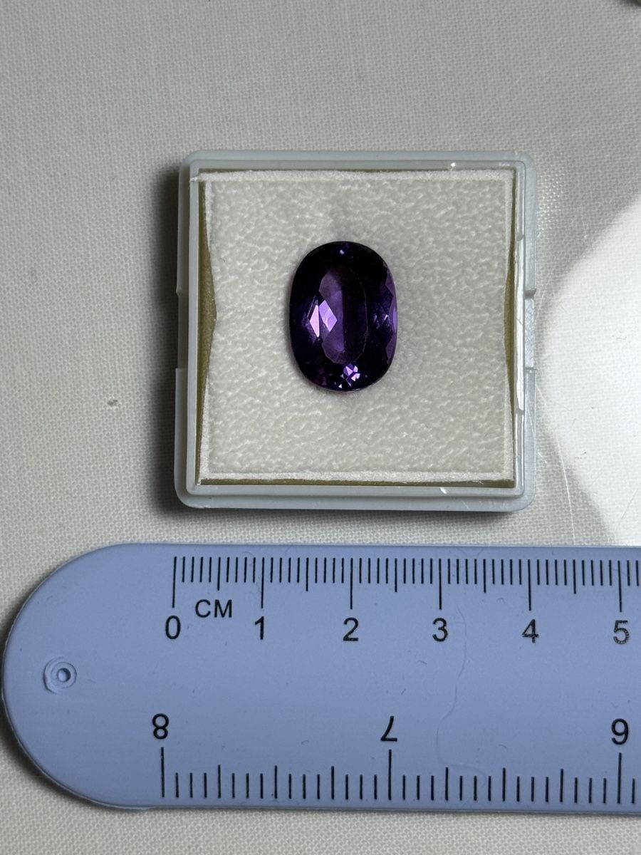Pietre preziose: Edelstein: Amethyst aus Afrika – Nuovo e nell'imballaggio originale da Muttenz venduto da einfach-schoen