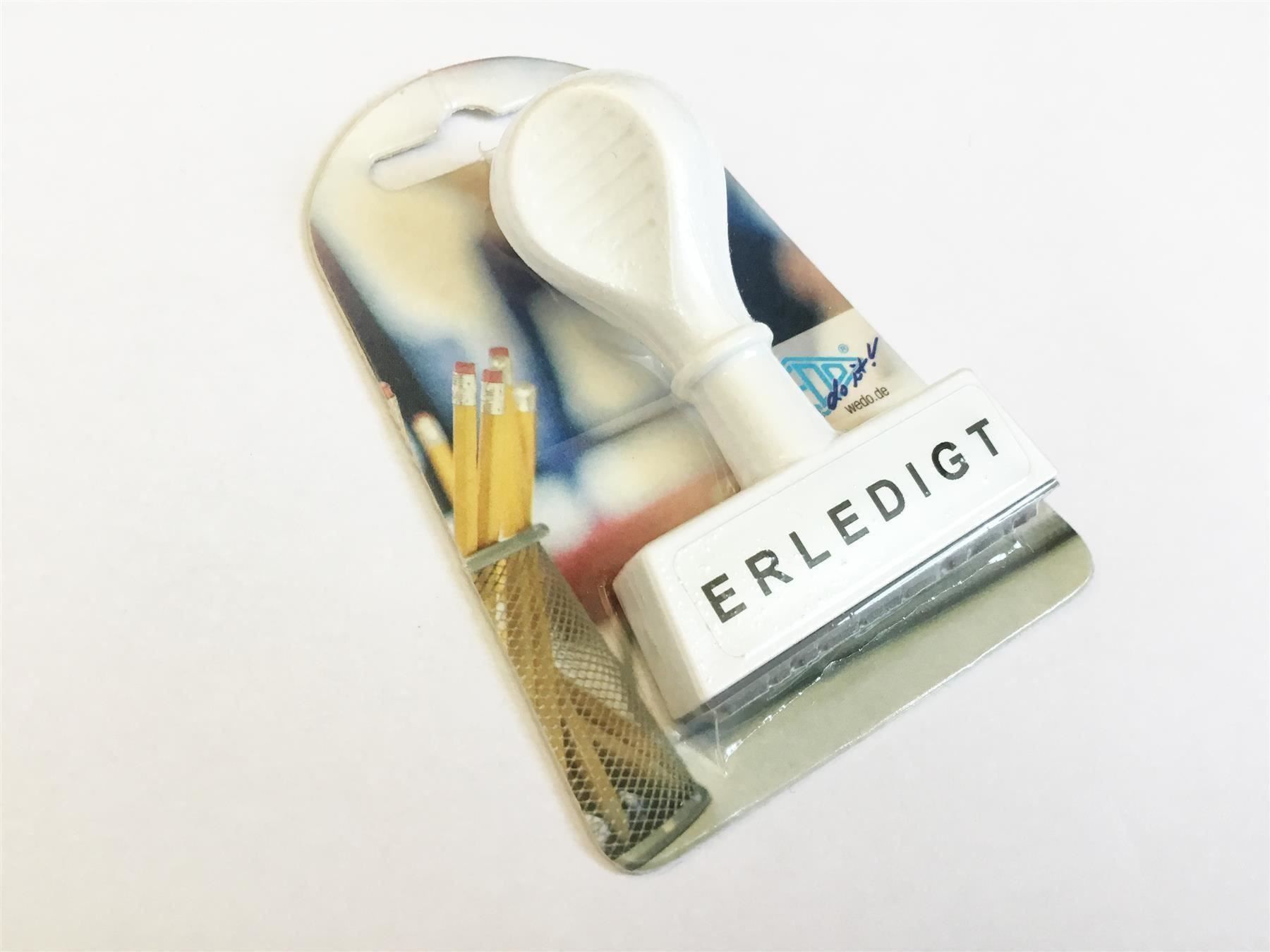 Timbri: Stempel ERLEDIGT, Abdruckbreite 45 mm – Nuovo e nell'imballaggio originale da St. Gallen venduto da cointec 4