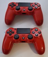 Ps4 Controller Original SONY 2 Stück Farbe Rot