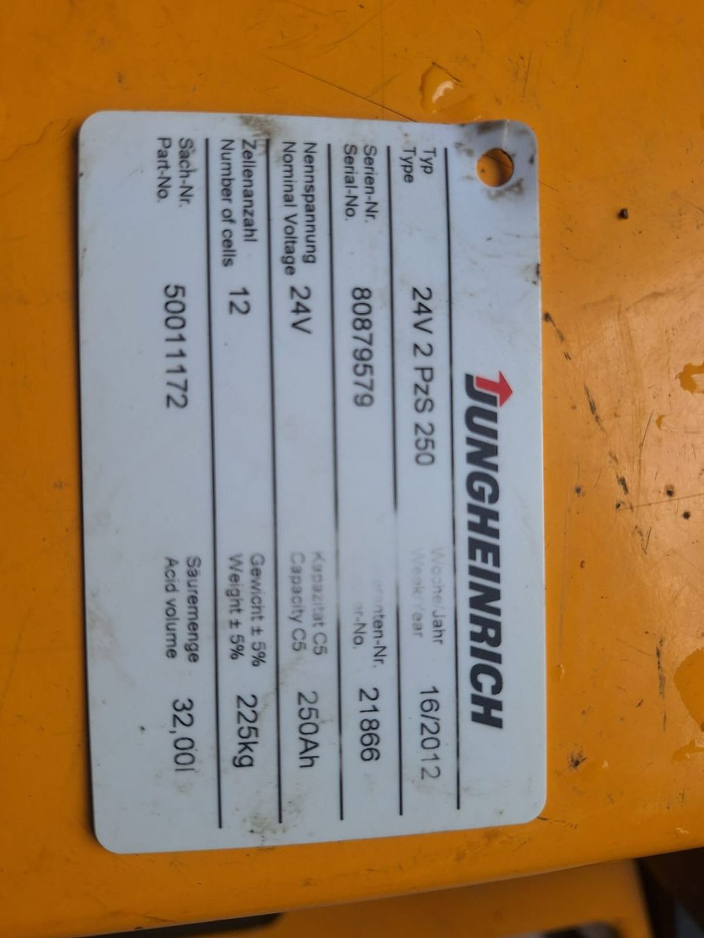 Jungheinrich Carrelli elevatori e a forche: Jungheinrich EJE 118 – Usato da Bünzen venduto da abtah1 3