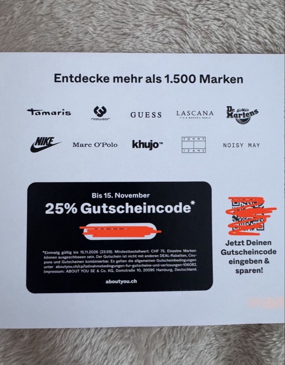 Gutscheine: About You 25% Rabatt – Neu und originalverpackt aus Sins von sum_lv6d 1