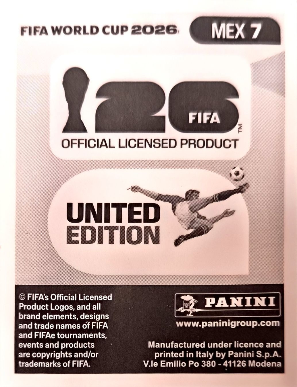 Panini Carte collezionabili: Carte FIFA World Cup 2026 MEX 7 – Usato da Clarens venduto da rim_g98y 1