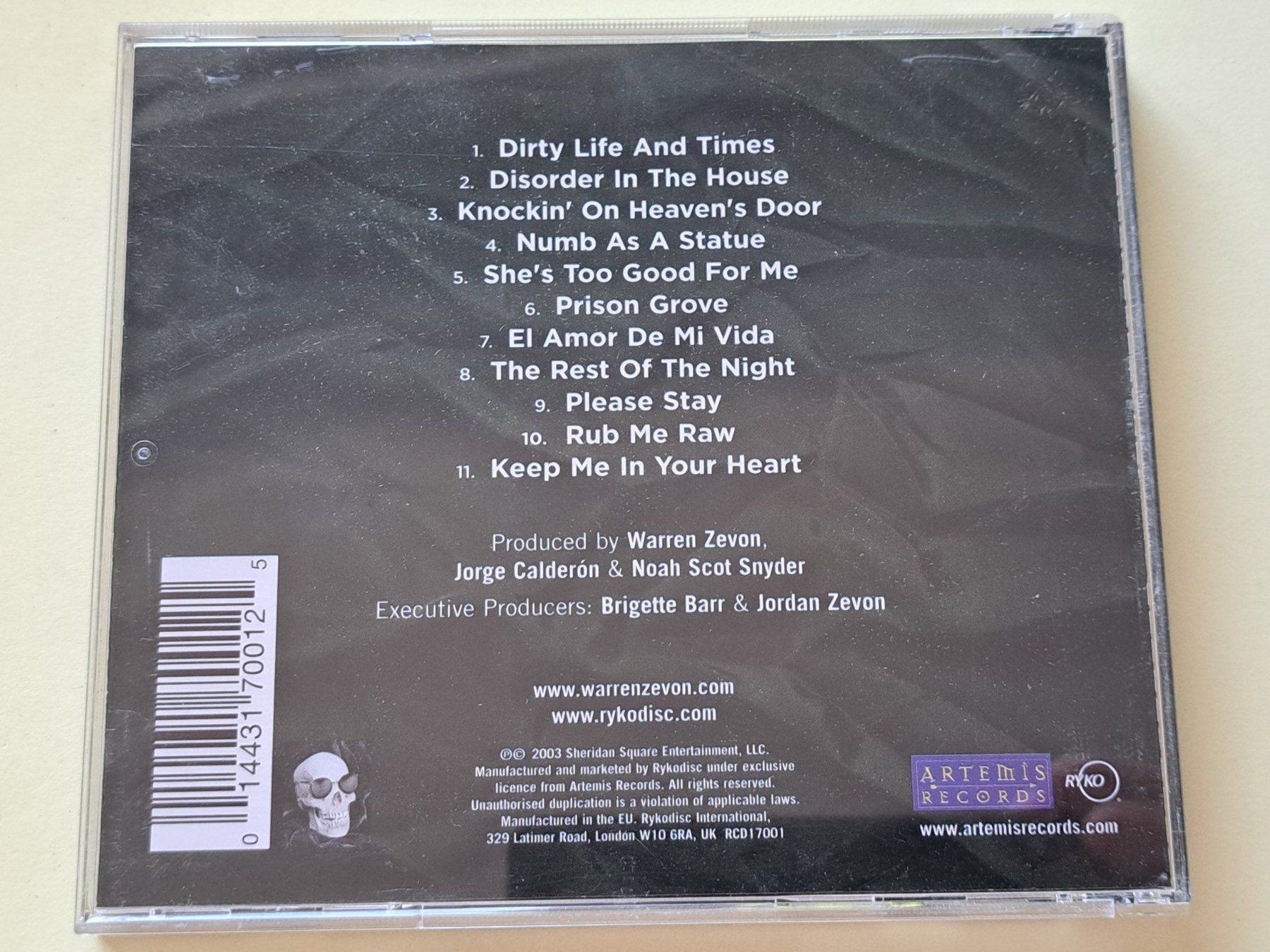 CDs: CD Warren Zevon – The Wind – D'occasion à Pully par bro_n52j 1