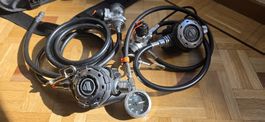 Apeks MTX RC Doppel-Backmount-Atemregler-Set. Gebrauchtes Ko