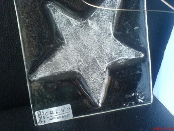 Kerzen: CREVO Handarbeit Stern aus Glas – Neu (gemäss Beschreibung) aus Oftringen von andrax 1