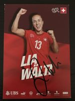 Lia Wälti Autogrammkarte - Schweizer Fussball Nati Star!