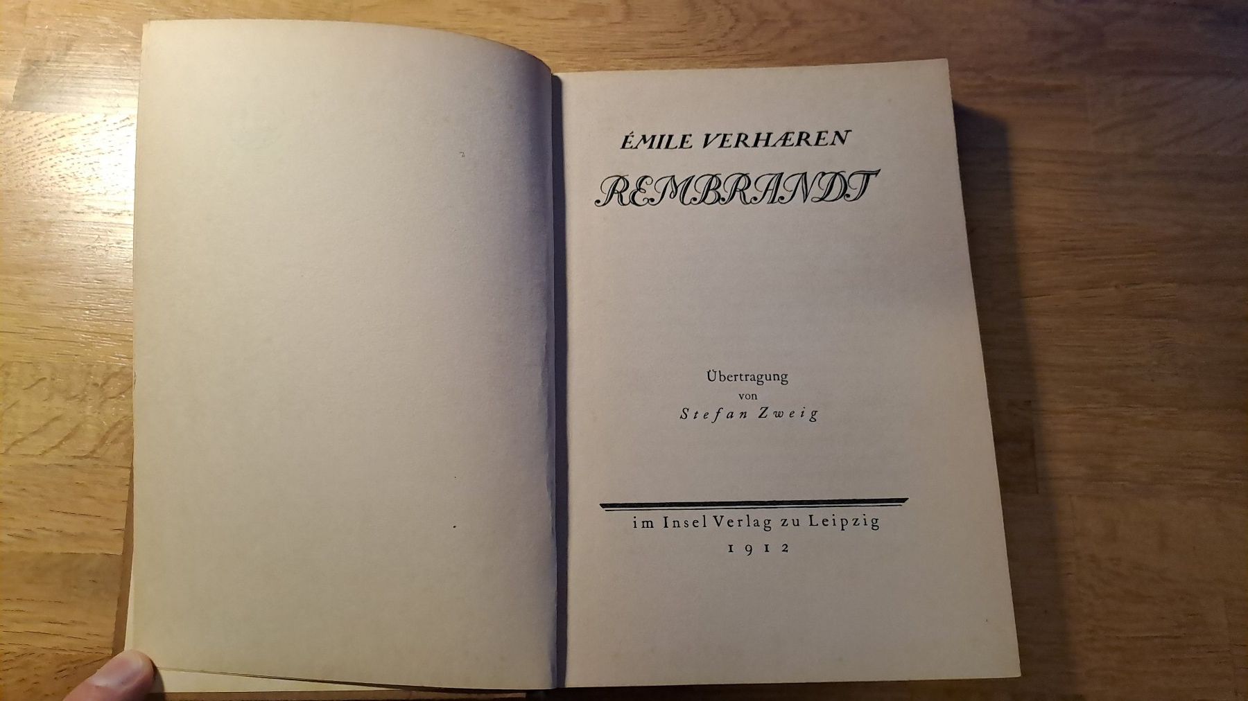 Libri: Rembrandt - Emile Verhaeren – Usato da Rieden AG venduto da Werkstattlaedeli 1