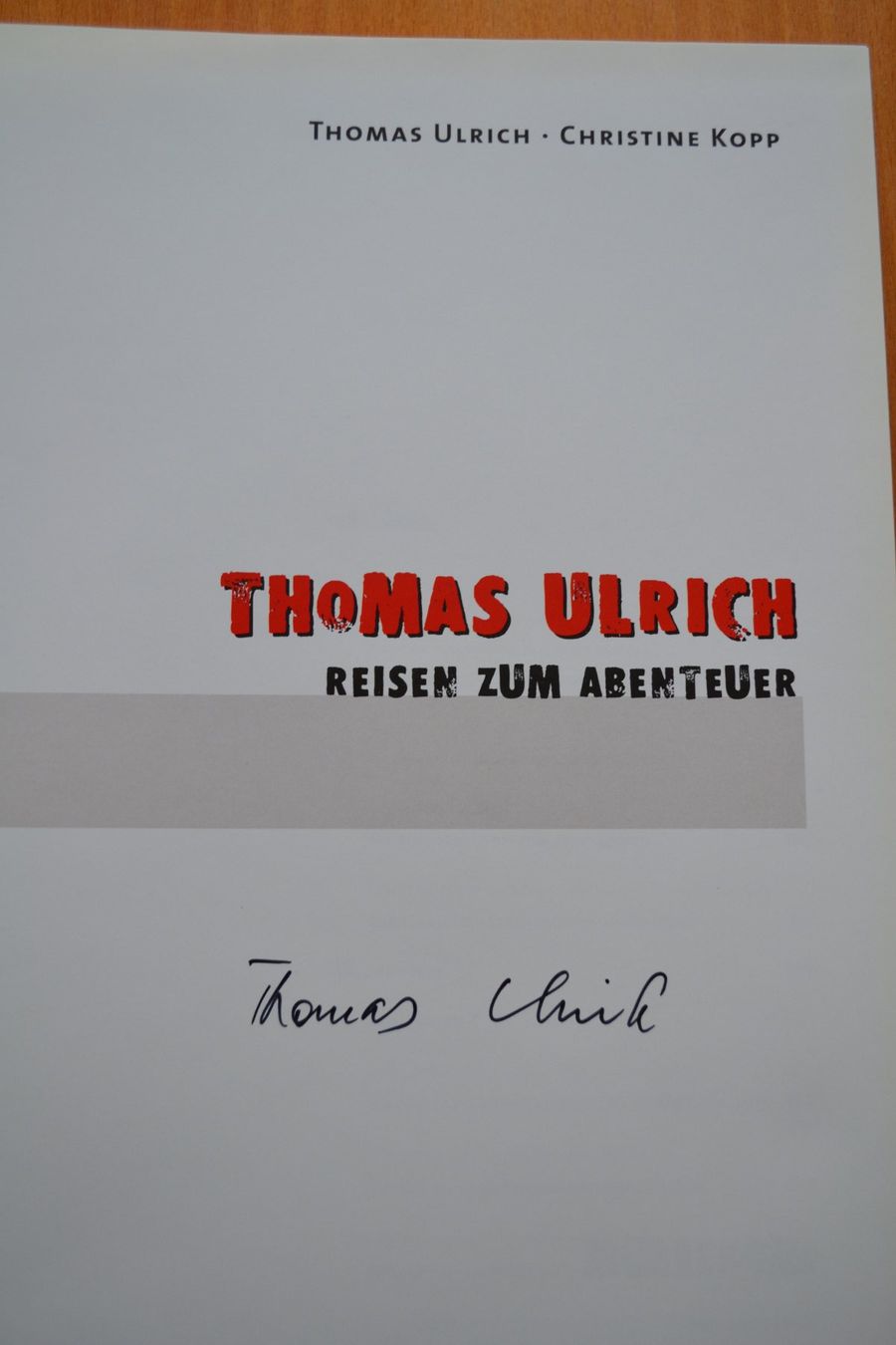 Libri: Buch Thomas Ulrich / Christine Kopp 240 Seiten – Usato da Beinwil am See venduto da kajak55 9