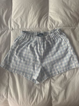 Short d'été Brandy Melville à carreaux, Taille Unique