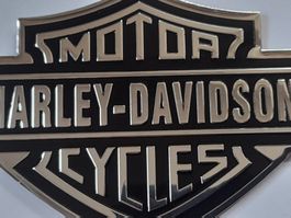 Sticker Logo Alu Harley Davidson J034