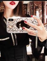 + strass- Dekor-Spiegel handy hülle Diamant Iphone 14Pro max