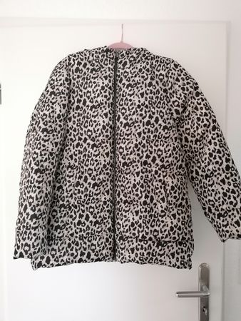 Trendige Winterjacke Leopard Gr. 38 VILA