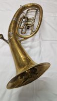 Es- und Tenorhörner, Fr. Spada Burgdorf, Messing Instrument