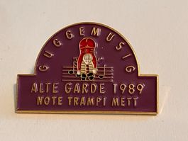 1 Pin Guggemusig Alte Garde Note Trampi Mett 