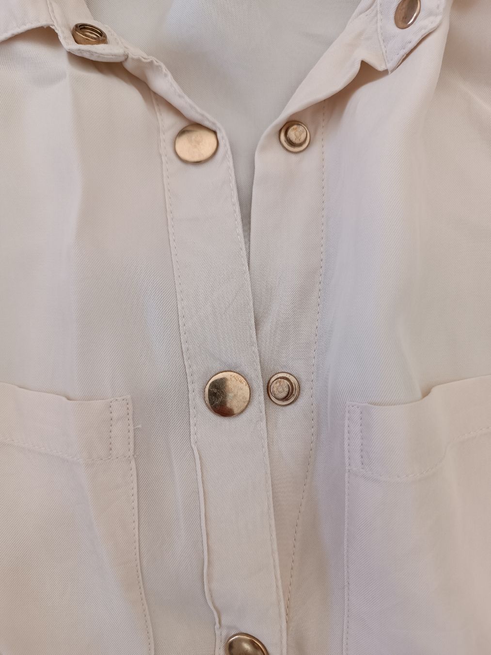 Tuniken: TUNIQUE ZEBRA VISCOSE CRÈME XS – Gebraucht aus Sierre von shirley04 7