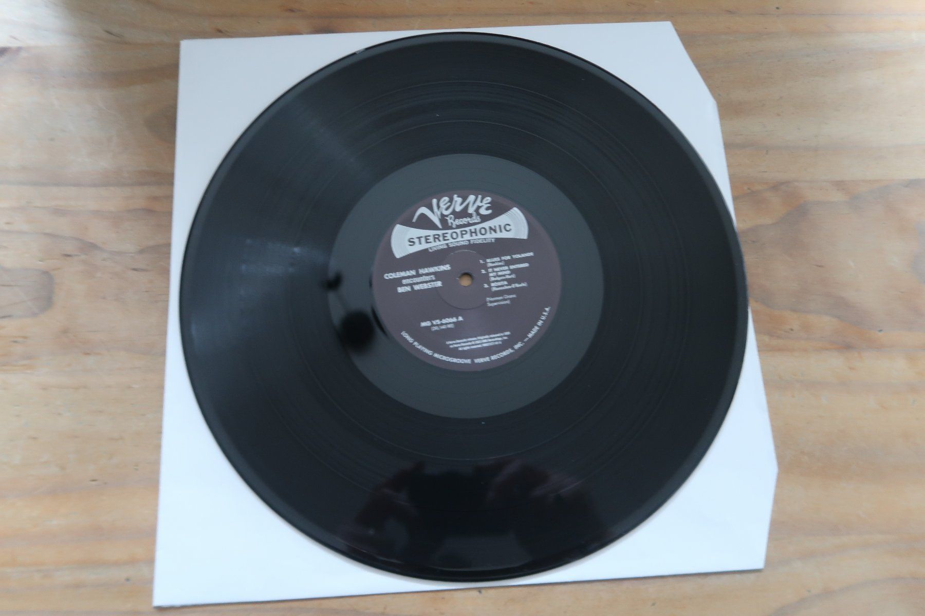 Schallplatten: COLEMAN HAWKINS BEN WEBSTER - ENCOUNTERS - VINYL LP – Gebraucht aus Basel von Patiscat 3