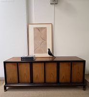 Vintage Sideboard aus Walnuss 50er Jahre