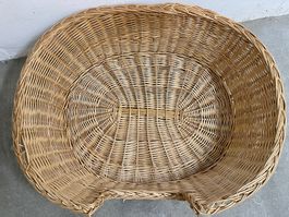 Rattan Grosser Hundekorb XL