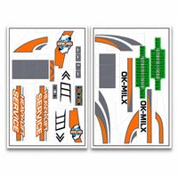 Lego Stickerset für Set 42052