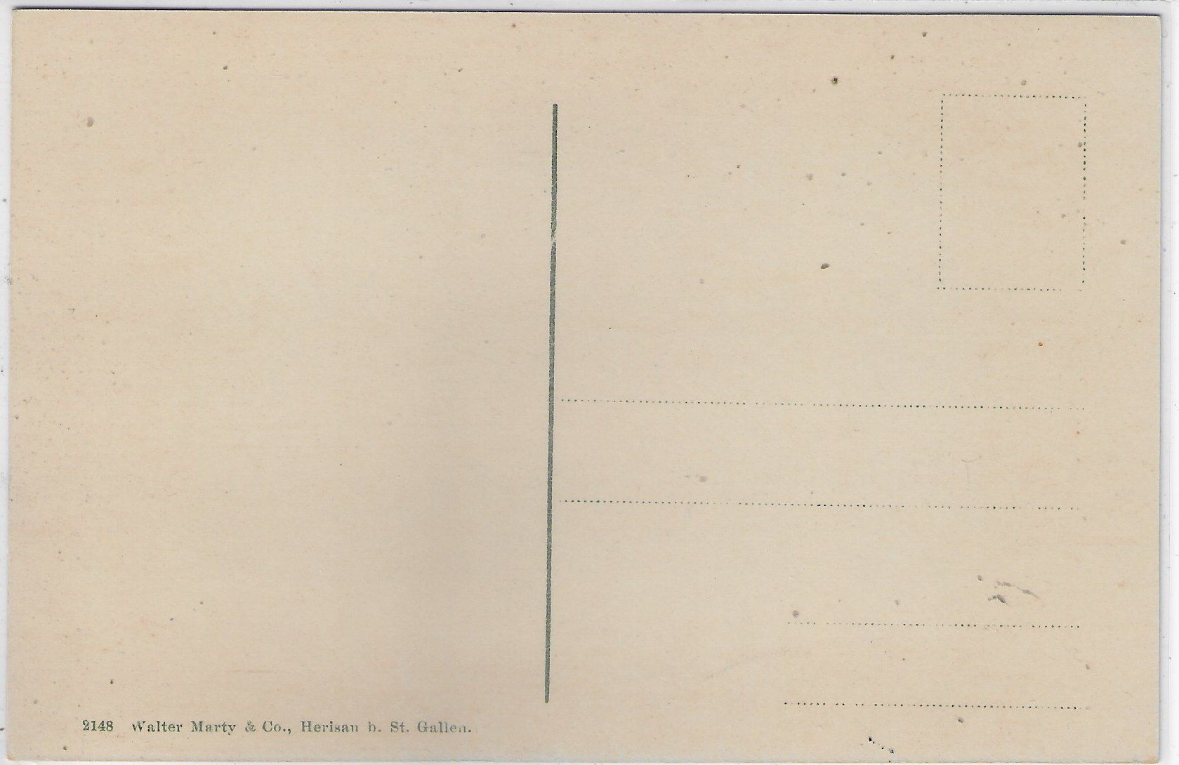 Cartoline postali: Brülisau mit hohem Kasten - Litho – Usato da Ettingen venduto da Kartenplanet 1