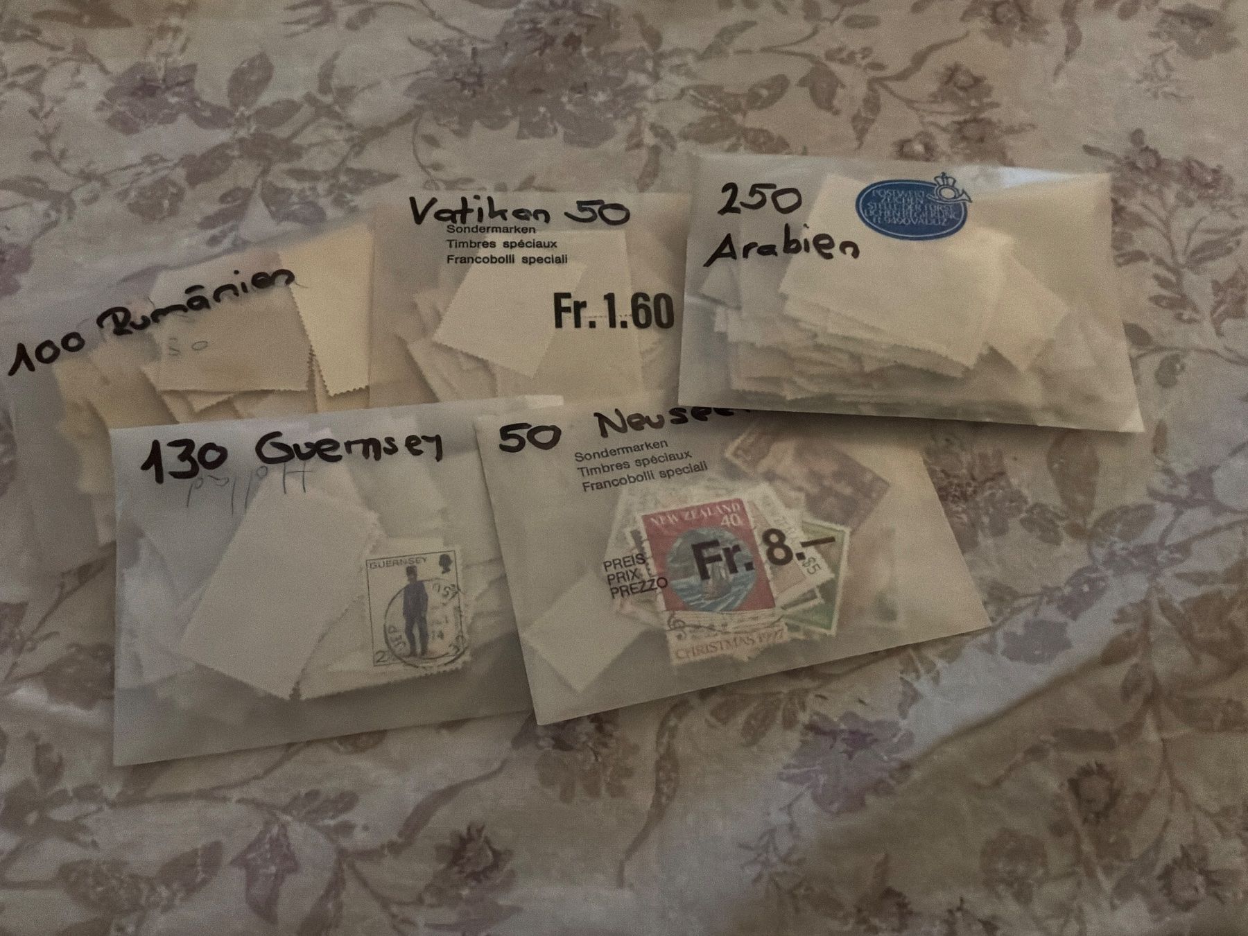 Tutti i francobolli: Briefmarken-Lot (3-20) – Usato da St.Gallen venduto da Bigdisch 1