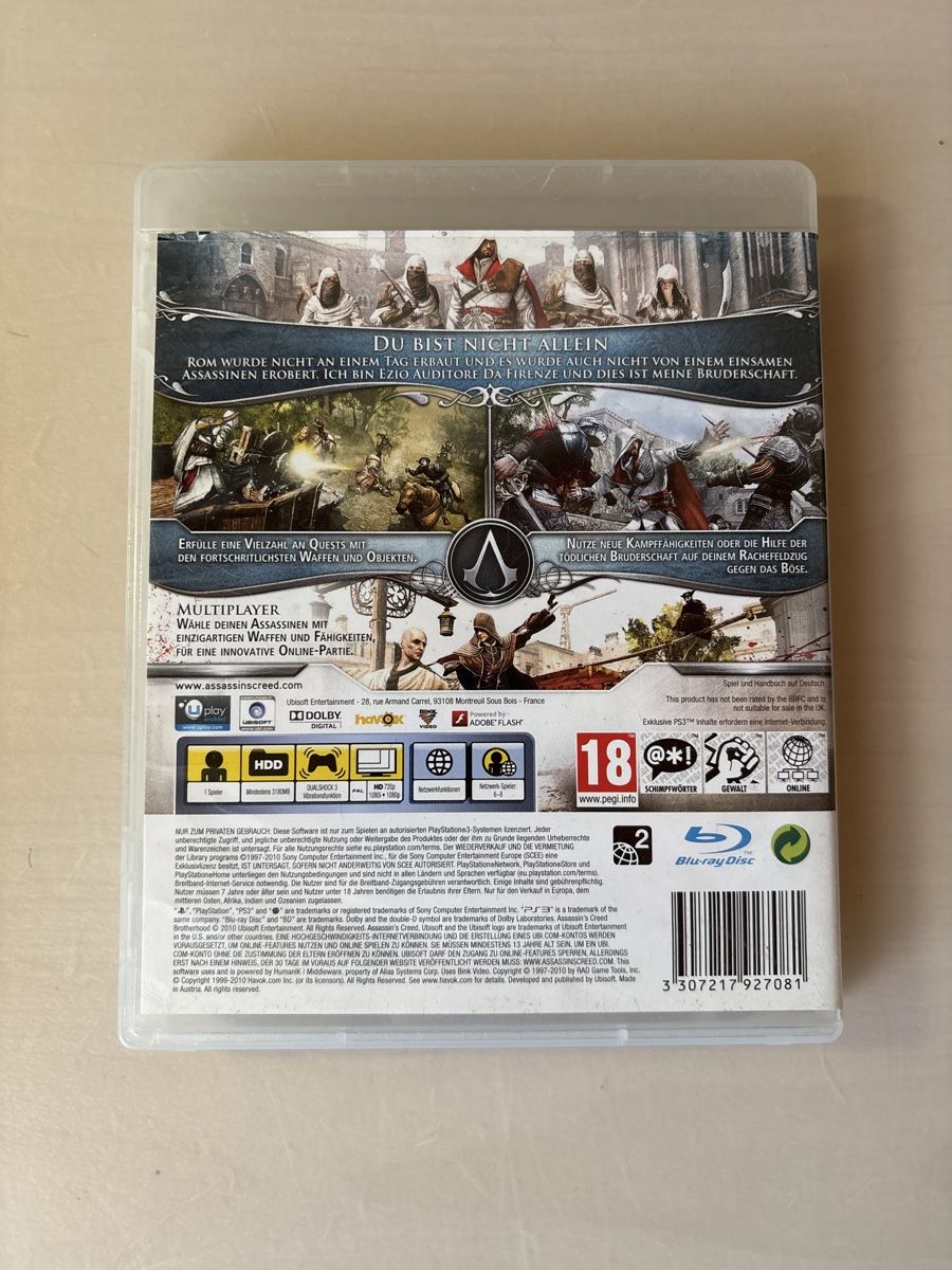 Giochi: Assassin‘s Creed Brotherhood – Usato da Ruswil venduto da Slivio_ 1