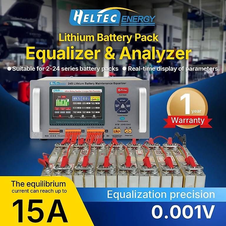 Messen: Heltec HTB-J24S 24S Lithium-Batterie-Equalizer 15A – Neu und originalverpackt aus Malans GR von BUYBEST-Schweiz 2