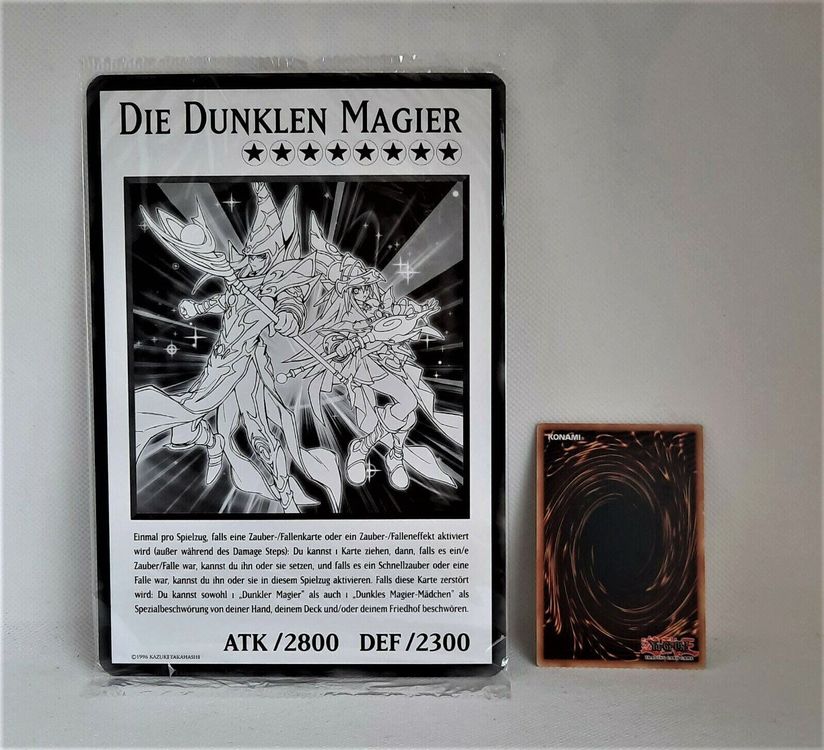 YuGiOh! XXL Karte Die Dunklen Magier Kaufen auf Ricardo