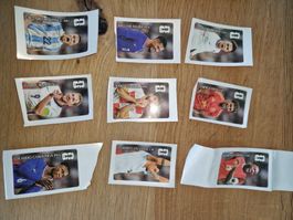 Panini Coca cola Sticker 9 Stk