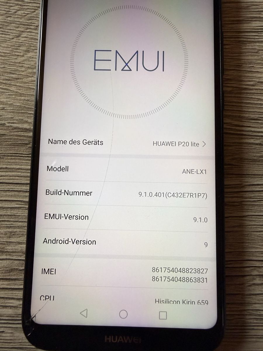 Huawei Telefoni cellulari / Smartphones: HUAWEI P20 lite - black – Usato da Obergösgen venduto da MWZ123 3
